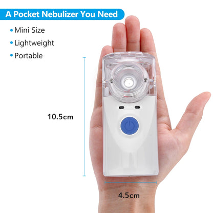 Dropshipping Handheld autoclean Inhale Nebulizer Mesh atomizer inhaler portable nebuliser inhalator for kids Adult nebulizador